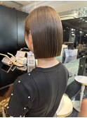 美髪縮毛矯正×ストンボブ