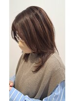 リサプラン(RISA plan)&nbsp;立体感カラー/ミディアムヘア