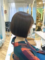 ロンドプランタン 恵比寿(Lond Printemps) 大人かわいい前下がりストレートボブ