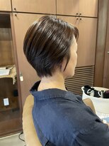 穀雨(Kokuu)&nbsp;丸みショート×ツヤカラー