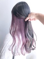 アルバム 銀座(ALBUM GINZA)&nbsp;ロング美髪韓国ヘア顔周りレイヤー_ba308191