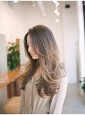 グラデーションカラー×柔らかロング☆