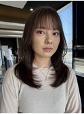 韓国風レイヤーカット