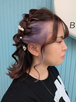 アン ブリーチ(UN BLEACH)&nbsp;インナーカラー＆髪質改善トリートメント