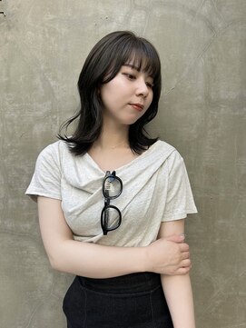 ヴィサージュバスク(VISAGE ba.s.k) 韓国風くびれヘアで小顔魅せ◎