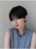 ジェンダーレスショートヘアマッシュショートハンサムショート