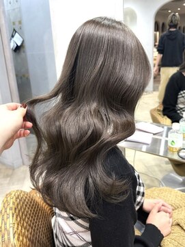 【関日葉里】オリーブベージュ