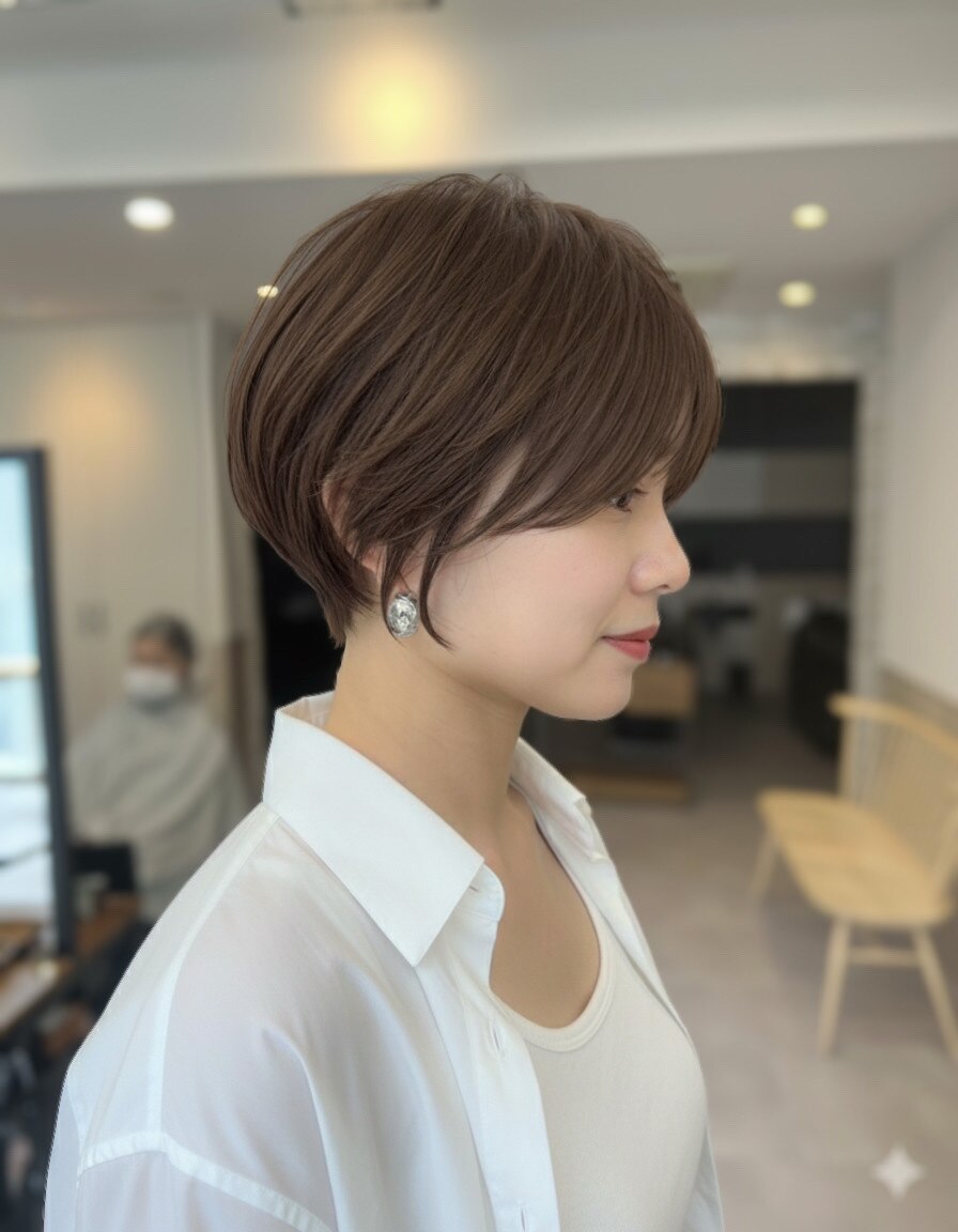 ☆◎ショートヘアアッシュブラウン：L184082605｜ホットペッパー