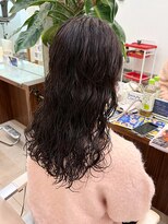 ヘアーアンドエステ ハラダ 滝ノ水店(Hair&Esthe Harada)&nbsp;ワンカラー/ダークブラウン/透明感