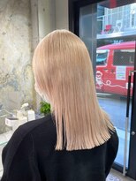 ブローチ(brooch)&nbsp;ハニーベージュ　ケアブリーチ　静岡　草薙