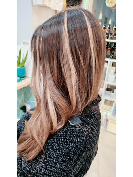 ミドル(MIDDLE) ハイライトデザインエクステ