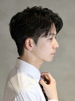 プライベートバーバー 武蔵小杉 新丸子(PRIVATE BARBER)&nbsp;ビジネスヘアフェザーパーマツイストスパイラルパーマ理容室