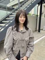 グラス 春吉1号店(glass)&nbsp;ハッシュカット/レイヤーカット/オリーブグレー