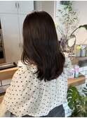 ブラウンベージュ/赤み消しカラー/グレージュ/透明感カラー