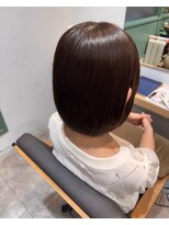 ローリーポーリークラウン(Roly Poly Clown)&nbsp;丸みのある髪質改善ストレートボブワンホンレイヤー