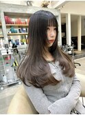 セミロングヘア*レイヤーカット*顔周り*髪質改善*30代40代50代