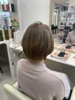 ルシード スタイル リコット(Lucido Style Ricotto)&nbsp;丸み×くびれでつくる、大人可愛いショートボブ！