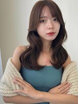 ソヨン 岡崎店(SOYON)&nbsp;シースルーバング×重めロング
