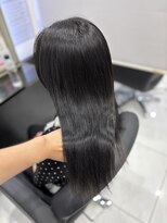 ヘアーデザイン ジェルム(Hair Design germe)&nbsp;ナチュラルブラック×髪質改善カラー / YUDU