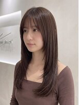 ウィズ ヘア デザイン(wis hair design)&nbsp;髪質改善ナチュラルツヤストレートロング
