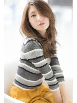 ヘアーアンドメイク シーク 八王子(HAIR&MAKE SeeK) 大人カワイイ抜け感ウェーブ×ヘルシーヘーゼル