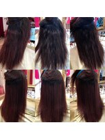 大嶋直樹の美容室 表参道&nbsp;高難易度縮毛矯正＝手で乾かしただけです。本当です。