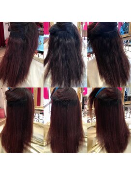 大嶋直樹の美容室 表参道 高難易度縮毛矯正=手で乾かしただけです。本当です。