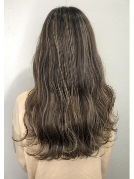 バベル(BABEL Hair Design) 【BABEL】ハイライトカラー＿ことりベージュ