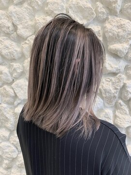 モアナ バイ ヘッドライト 沖縄東崎店(Moana by HEADLIGHT) Moana東崎#コントラストバレイヤージュ#大人かわいい