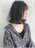 切りっぱなしラインが大人気