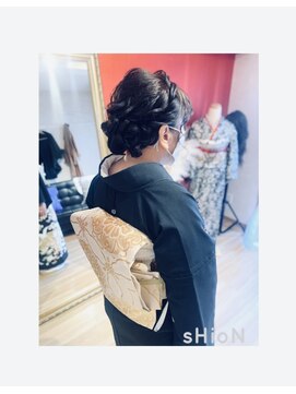 シオン(sHioN) ヘアセット着付け