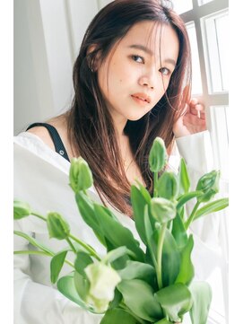 ロンドアジュール 横浜(Lond azur) 【Lond azur】ツヤ感際立つナチュラルロング