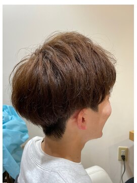 ラファンス 栗林店(LaFENCE) センターパートマッシュ