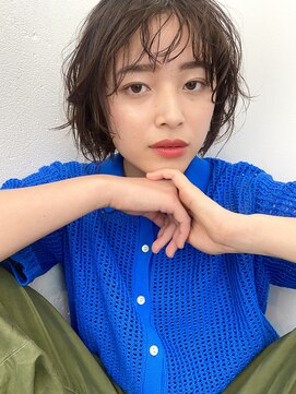 キコ 天神大名西通り店(kico) kico☆グレーベージュ×チャコールグレー×ボブショート