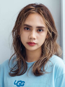 美容室 リズヘアー 稲毛店(Riz hair) ハイトーンロング【稲毛駅】