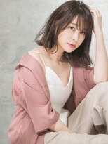 オリンテ バイ レシッド 表参道(orente by rcid)&nbsp;くびレイヤー外ハネボブワンカール×髪質改善ホワイトグレージュ