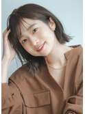 外ハネボブ×束感ショート×シースルーバング×フレンチガーリー