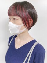 モリオフロムロンドン 原宿本店(morio from London)&nbsp;【morio原宿】前髪インナーカラー　ショート