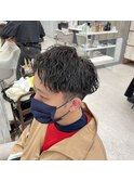 メンズ ツイストスパイラルパーマ