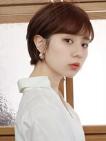 大人可愛いショートボブ