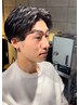 【学割U24*ニュアンスパーマ】カット+毛流れパーマ(眉styling付き) ￥11,000→