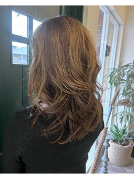 ロホ(ROHO) オリーブベージュ×ハイライト