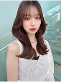 レイヤーカット/韓国ヘア/顔まわり/2wayバング_4402