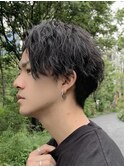 ツイストスパイラルパーマツイストパーマメンズマッシュパーマ