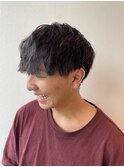 束感×黒髪×マッシュ