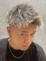 ネクストゼロ(NEXT zerO)&nbsp;フルホワイトメッシュ ジェットモヒカン