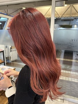 リリー 勝田台店(Lilly) 〈Lilly勝田台 佐藤愛〉ブリーチ1回＊ボルドーレッド