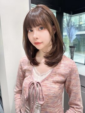 ロンド ジュルード 名古屋(Lond jeloud) 名駅 栄 名古屋駅 ブリーチなしダブルカラー ボブ インナー256