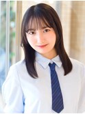 20代/30代/シースルーバング/まとまる清楚系レイヤー