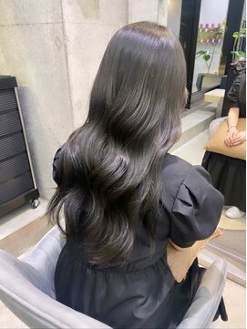 カノイ(KANOI) 【艶髪】アッシュグレージュ【髪質改善トリートメント】20代30代